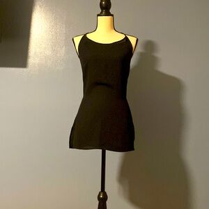 Mark Wong Nark, backless, halter top.